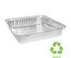 Foil Container Square 1.5L  Tray - 18-MSQ407